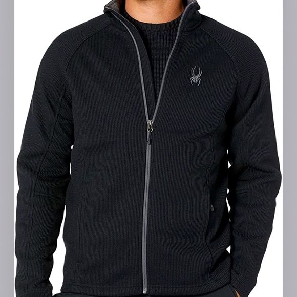 Spyder Constant Full Zip Mid Wt Stryke Jacket - Picture 1 of 5